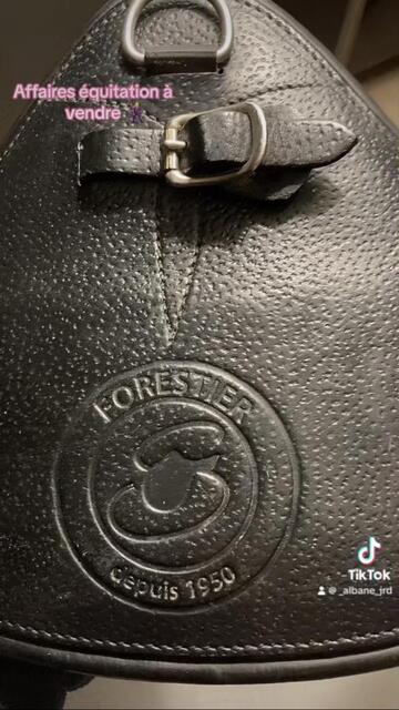 Sangle courte de dressage forestier
