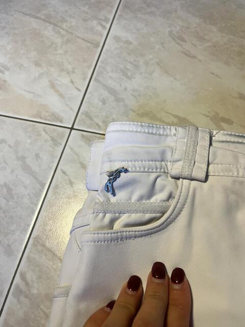 Pantalon blanc Pénélope Leprevost