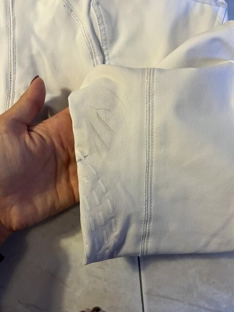 Pantalon blanc Pénélope Leprevost