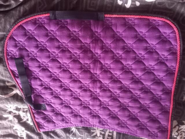 tapis de selle matelasse poney lucky unicorn waldhausen
