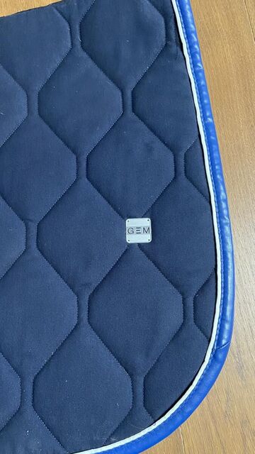 Tapis de selle GEM bleu