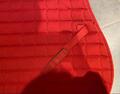 Tapis de selle mixte rouge horze