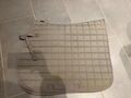 Tapis de selle gris horze