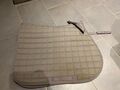 Tapis de selle gris horze