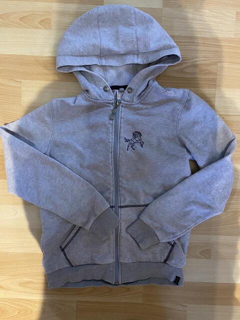 Veste zippé Fouganza grise