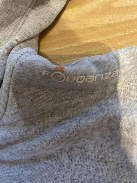 Veste zippé Fouganza grise