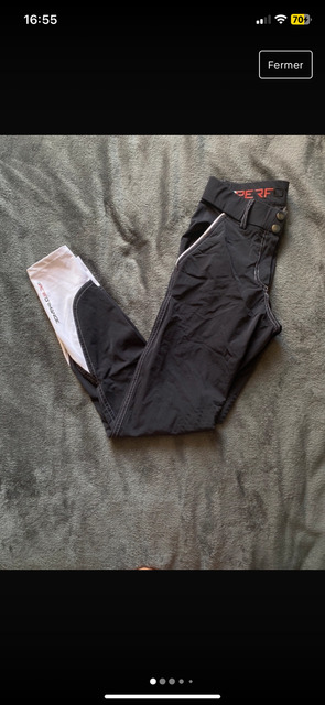 Pantalon gris foncé Performance XS