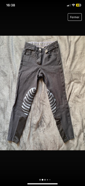 Pantalon Kyron gris foncé XXS