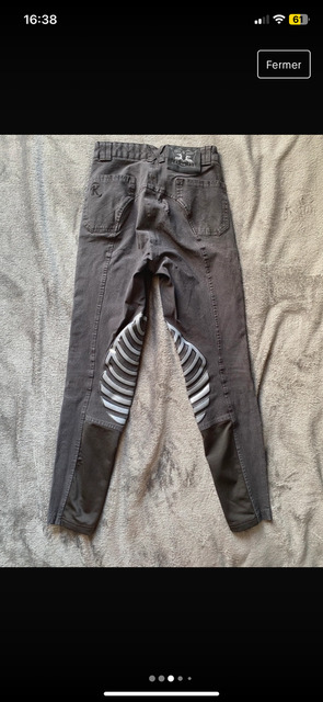 Pantalon Kyron gris foncé XXS