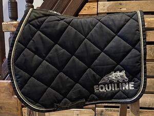 Tapis equiline bleu marine