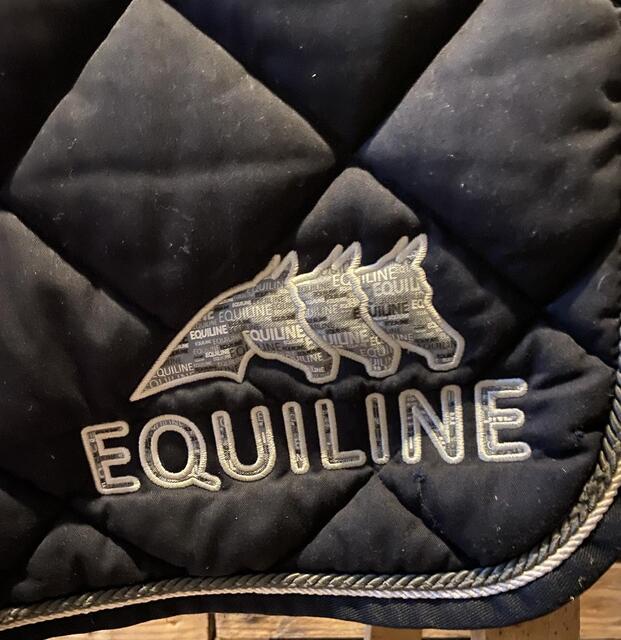 Tapis equiline bleu marine