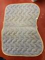 Tapis bleu poney