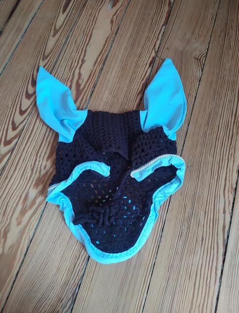 Bonnet Marron et Bleu