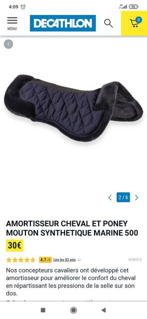 Amortisseur Bleu et Marron