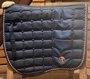 Tapis de dressage bleu marine