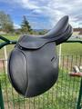 Selle mixte cuir 17 pouces