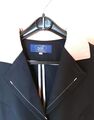 Veste CSO bleu nuit avec coutures contrastées beiges