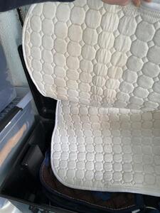 Tapis blanc equiline