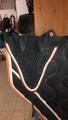Tapis + bonnet long paddoc sport noir et orange