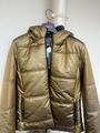 Doudoune manteau Animo doré