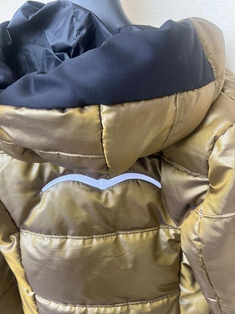 Doudoune manteau Animo doré