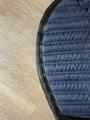 Tapis bleu marine et noir Silver Crown