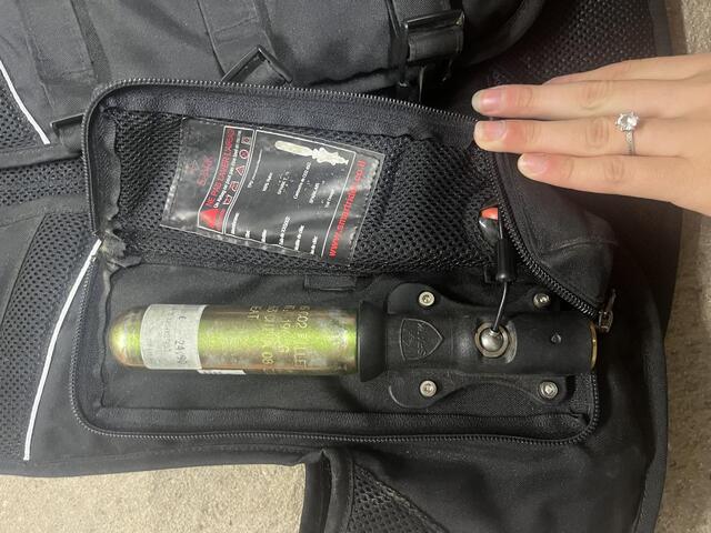 Gilet Air Bag Spark Taille XXS