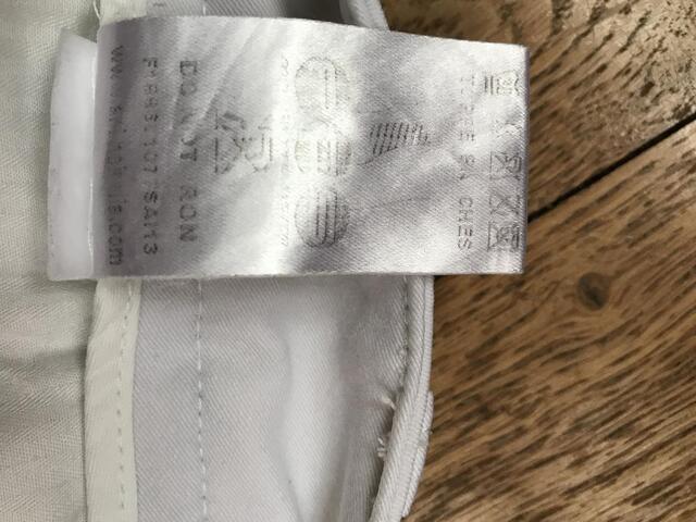 Pantalon animo blanc taille 36