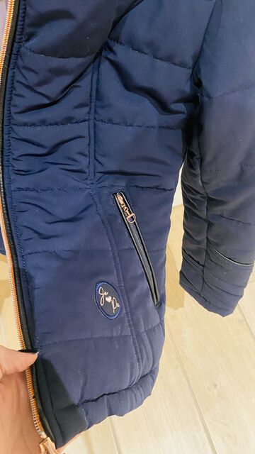 Veste Ju et Pa tailles bleu marine