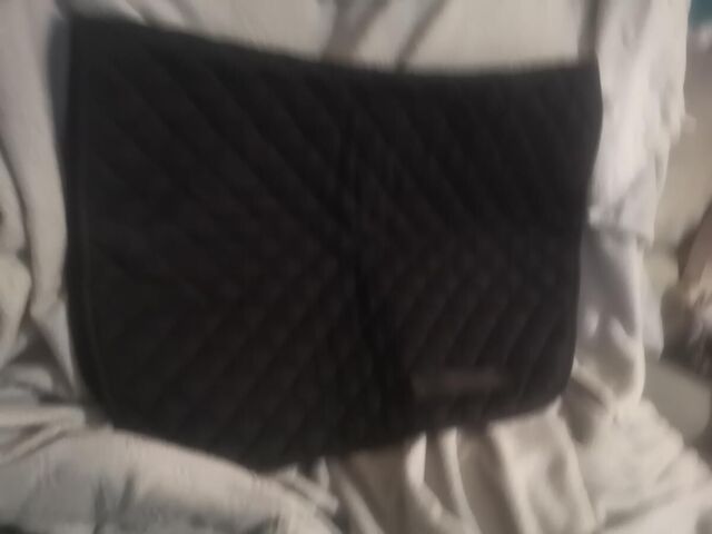 Tapis cheval noir