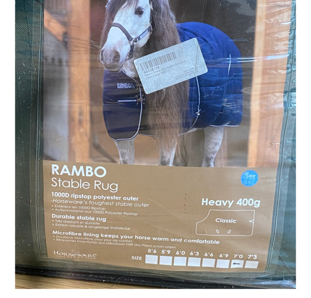 Couverture d'écurie Horseware 400g 7'0