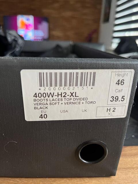 Bottes Secchiari taille 40