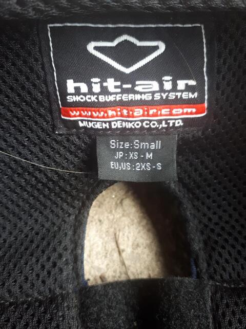 Gilet air bag hit-air S