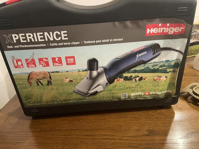 Tondeuse heiniger xperience