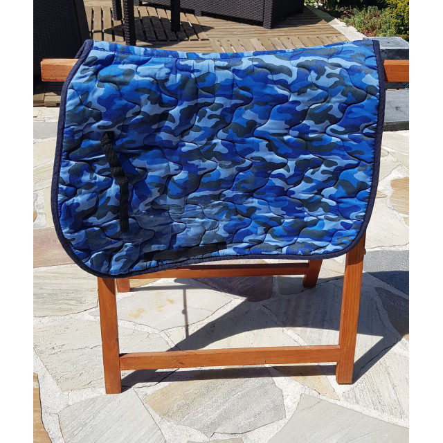 Tapis army bleu