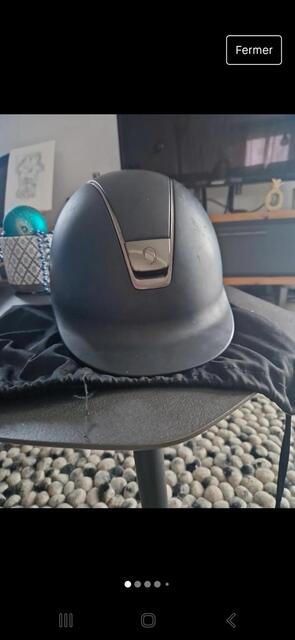 Casque samshield shadow noir