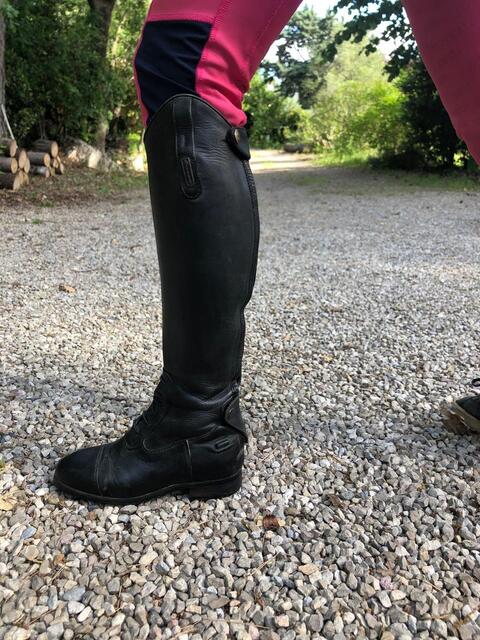 Bottes équitation cuir Equi-thème taille 36