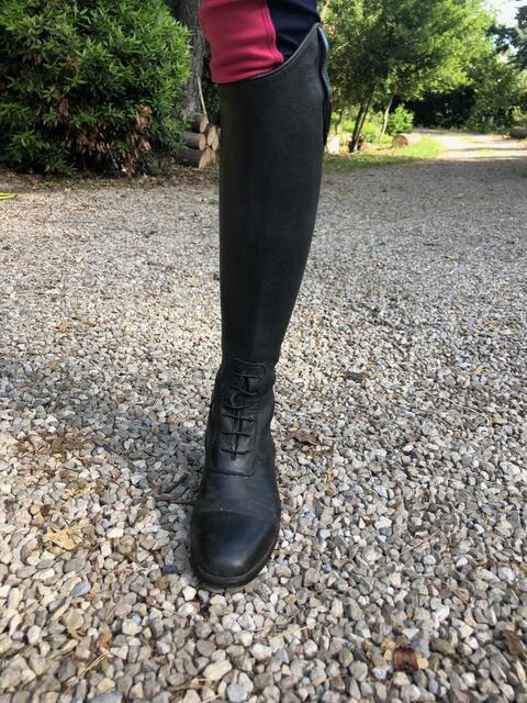 Bottes équitation cuir Equi-thème taille 36