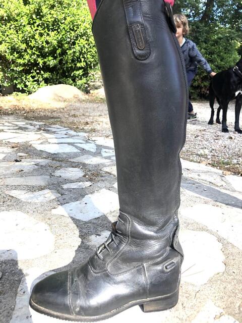 Bottes équitation cuir Equi-thème taille 36