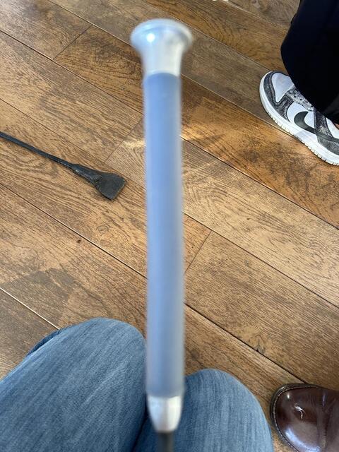 Stick bleu bout mou