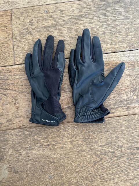 Paire de gants noir Fouganza