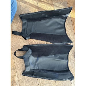 Mini-chaps noires Fouganza