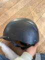 Casque Fouganza noire avec inscription