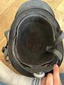 Casque Fouganza noire avec inscription