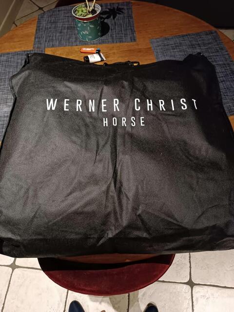 Selle de cheval WERNER CHRIST –selle espagnole de peau d’agneau de haute qualité
