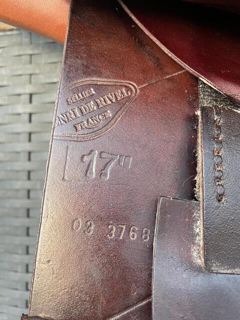 Selle Henri de Rivel 17"