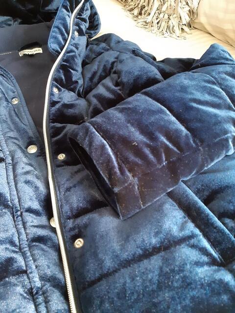 Harcour Doudoune velours Femme