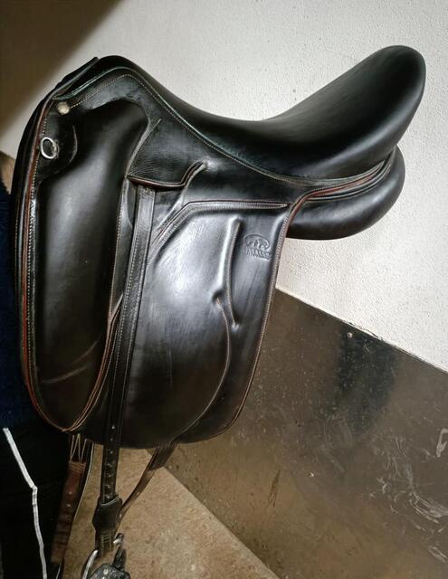 Selle Devoucoux Makila lab 18pouces havane