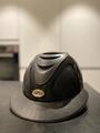 Casque GPA First Lady Carbone Visière rouge