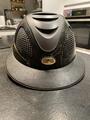 Casque GPA First Lady Carbone Visière rouge